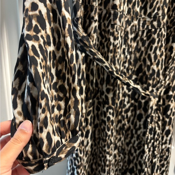 Banana Republic Mobwife cheetah print dress M - Picture 6 of 8